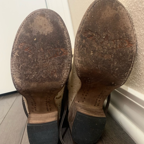 Freebird Cream and Gold Women's Boots - Picture 5 of 5